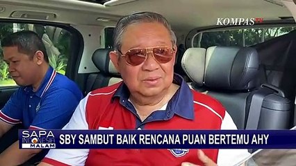 Télécharger la video: SBY soal Rencana Pertemuan Puan Maharani & AHY: Niat Baik Pasti Bawa Kebaikan