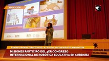 Misiones participó del 3er Congreso Internacional de Robótica Educativa en Córdoba
