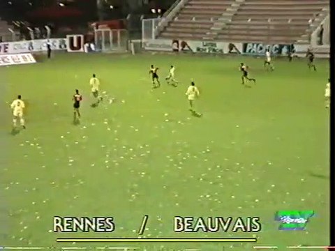 28/10/89 : Laurent Delamontagne (1') : Rennes - Beauvais (2-1)