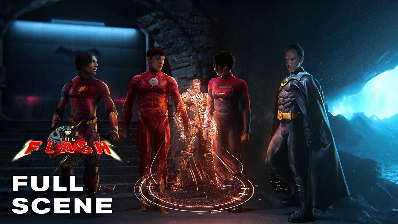 THE FLASH  (2023) Ben Affleck, Michael Keaton, Ezra Miller Movie ll Warner Bros Trailer