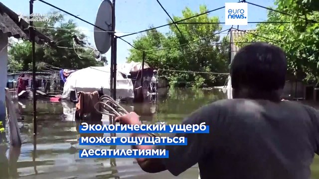 Жертвы наводнения борются за выживание