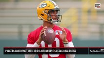 Packers Coach Matt LaFleur on Jordan Love's Occasional Ducks