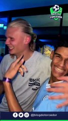 Simplesmente HAALAND e Iran Ferreira, o LUVA DE PEDREIRO, se encontrando após a final da CHAMPIONS LEAGUE! Aleatório demais!