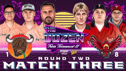 1-The Yak vs. 8-The Baddies (The Dozen: Trivia Tournament III - Round 2, Match 03)