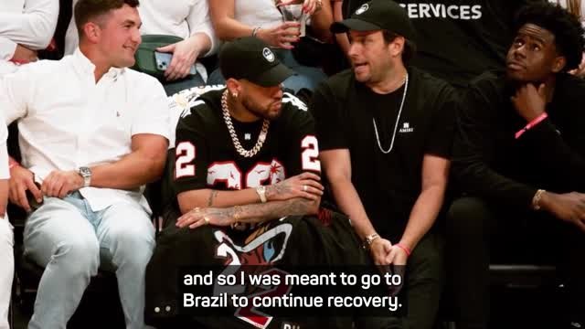 Neymar skipping rehab to watch Butler in NBA Finals