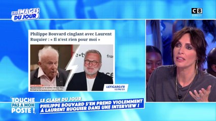 Philippe Bouvard s'en prend violemment à Laurent Ruquier dans une interview !