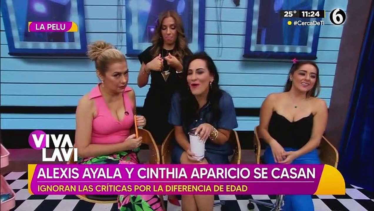 Alexis Ayala y Cinthia Aparicio ya son esposos