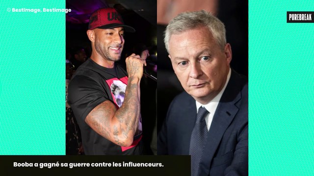 On arrête d'écrire des livres érotiques et on se concentre : Bruno Le Maire se fait tacler par Booba, et il y va les deux pieds décollés