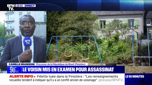 Fillette tuée dans le Finistère: L'instruction déterminera si la circonstance aggravante de la préméditation est établie ou pas , indique le procureur de la République de Brest