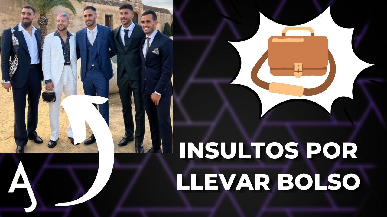 LES DICEN ESTO por LLEVAR BOLSO