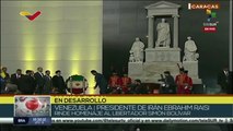 Presidente de Irán rinde homenaje al libertador Simón Bolívar en Venezuela