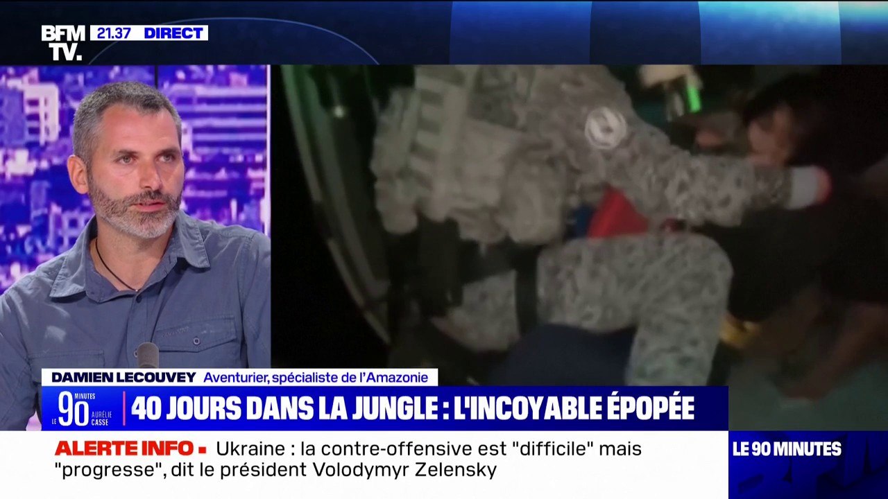 Enfants secourus en Colombie: "40 jours [de survie], c'est énorme, au sein d'un biotope aussi difficile que la forêt amazonienne", pour Damien Lecouvey (spécialiste de l'Amazonie)