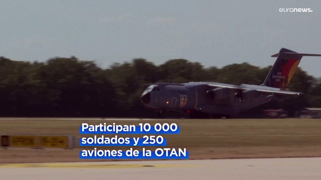 La OTAN inicia las mayores maniobras aéreas de su historia