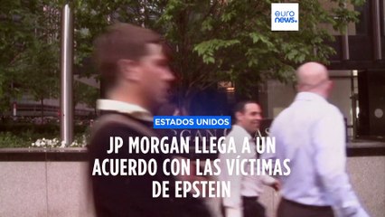 JP Morgan llega a un acuerdo millonario con las víctimas de Jeffrey Epstein