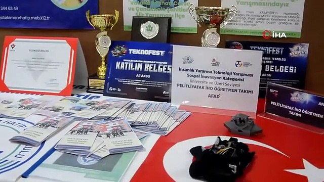 Les élèves des écoles Imam Hatip ont montré leurs compétences et apporté leur soutien à la zone du tremblement de terre