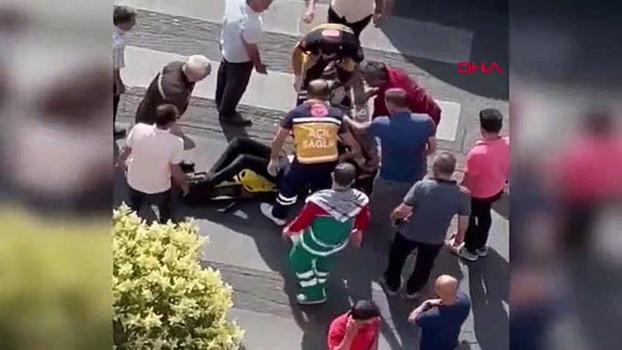 Piéton blessé à la suite d'une collision avec une voiture à Şanlıurfa