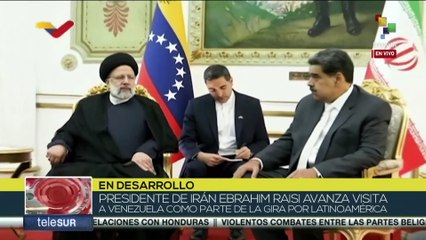 Download Video: Presidente Nicolás Maduro sostiene encuentro con su homólogo iraní Ebrahim Raisi