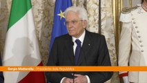 Italia-Iraq, Mattarella 