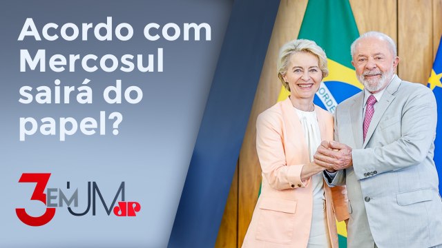 Lula se reúne com Ursula Von Der Leyen, presidente da Comissão Europeia