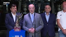 FC Porto (Andebol): “Só a união entre todos, a vontade e o talento permitiram ultrapassar as dificuldades”, diz Pinto da Costa