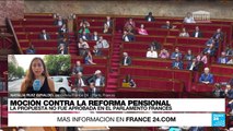 Informe desde París: moción de censura contra reforma pensional fue rechazada en el Parlamento