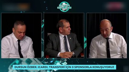 Sinirden küplere bindi! "Icardi'den Murat Sancak'a ne" diyen Dursun Özbek'ten sert  açıklamalar