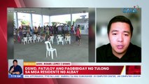 DSWD, patuloy ang pagbibigay ng tulong sa mga residente ng Albay | UB