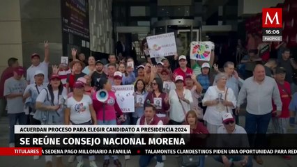 Así se vivió la reunión del Consejo Nacional de Morena