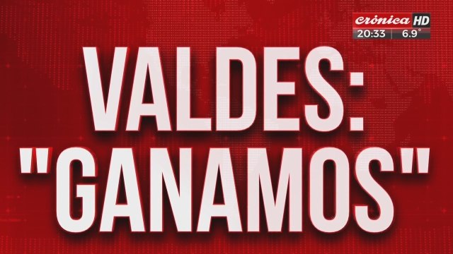 Valdes: Ganamos en Corrientes