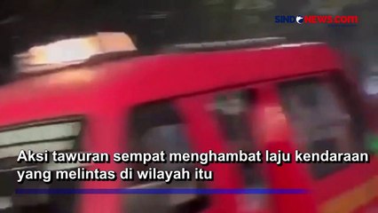 Diduga Janjian di Medsos, 2 Kelompok Remaja Tawuran di Pasar Rebo