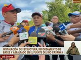 Sucrenses fueron beneficiados con la inauguración del Puente Río Casanay