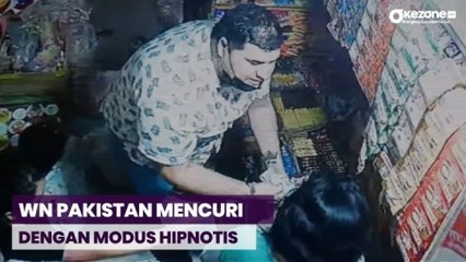 Download Video: WN Pakistan Pencuri Uang di Sawah Besar dengan Modus Hipnotis Ditangkap