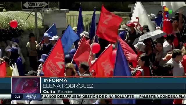 Ecuador: Organizaciones políticas inscriben sus binomios para las próximas elecciones presidenciales