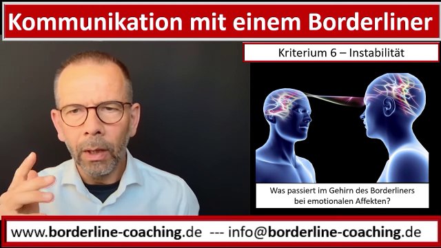 Kriterium 6 - Kommunikation mit einem #Borderliner - #Instabilität