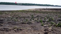 تصاویری از سطح آب رودخانه دنیپرو و خطرات آن پس از تخریب سد کاخوفکا در اوکراین
