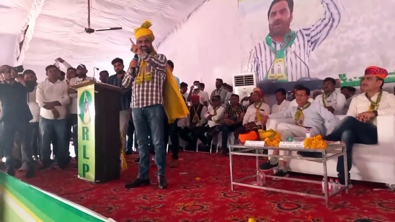 रियांबड़ी में आरएलपी का हल्ला बोल - रातभर चली वार्ता, सुबह पौने 5 बजे मांगों पर बनी सहमति