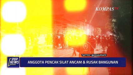 Bukan Pertama Kalinya, Bentrokan Anggota Pencak Silat Ancam Warga & Rusak Bangunan | POP NEWS