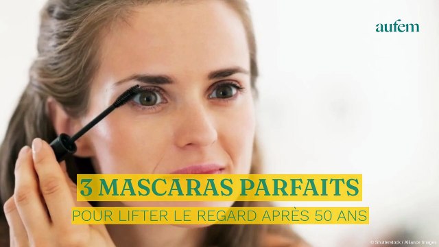 3 mascaras parfaits pour lifter le regard après 50 ans