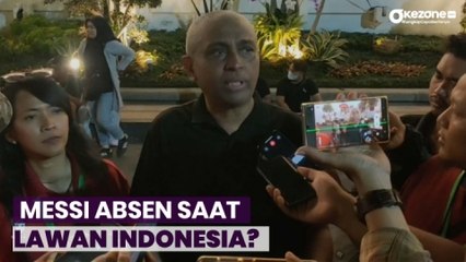 Messi Tidak Hadir saat Lawan Indonesia, Ini Penjelasan PSSI