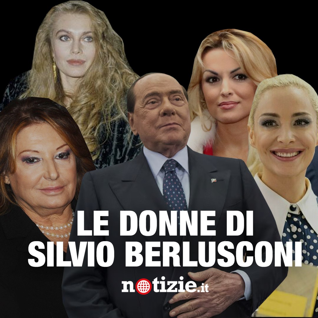 Addio a Silvio Berlusconi: tutte le donne dell'ex premier - Video  Dailymotion