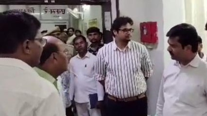 बलरामपुर: नवागत डीएम ने किया जिला चिकित्सालय का औचक निरीक्षण, मची खलबली