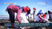 Ribuan Warga Bersihkan Sampah Di Bibir Pantai Talanca