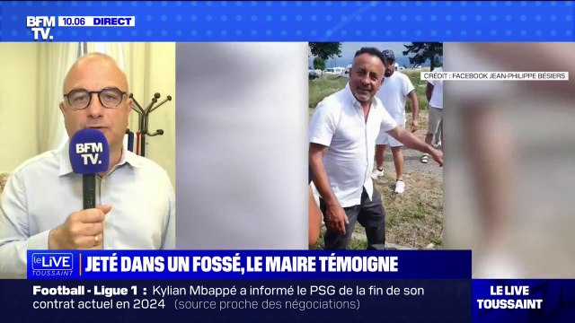 Des séquelles morales plutôt que des séquelles physiques : Jean-Philippe Bésiers, maire de Castelsarrasin (Tarn-et-Garonne), témoigne de l'agression dont il a été victime