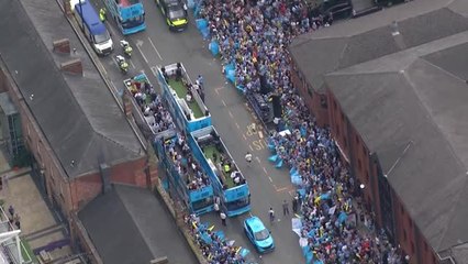 Triple Champions - Manchester Citys Triple-Parade