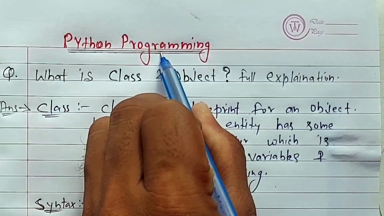 "Mastering Class and Object Concepts in Python Programming: |A Comprehensive Guide"