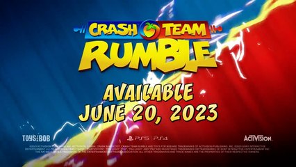 Crash Team Rumble Gameplay Launch Trailer PS