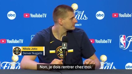 Nuggets - Quand Jokic fait rire tout le monde en conférence de presse à propos de la parade