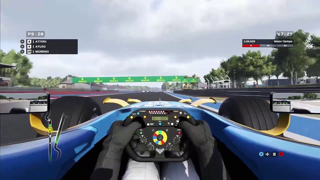 F1 2019 // Campeonato Clásico // GP Francia // Carrera // Renault R26