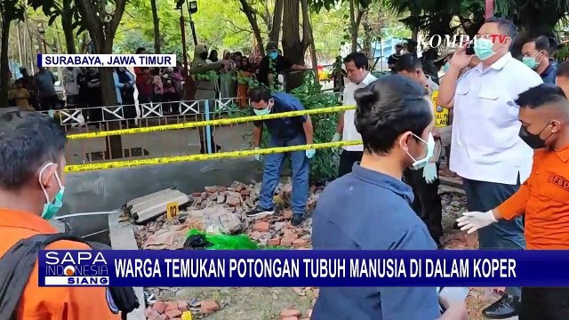 Warga Surabaya Temukan Koper Berisi Potongan Tubuh di Pintu Masuk Wisata Kenjeran Park!