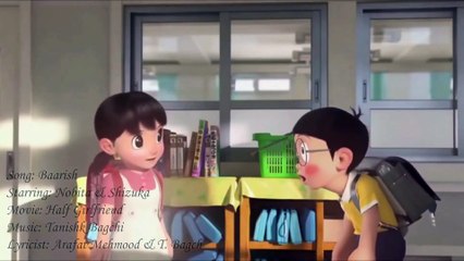Baarish Ka Pani - Nobita & Shizuka Full Song
